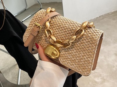 lianquan003 Tfmw 2021 Messenger HBP Brand Straw Vacation Woven New Summer Simple Fashion Color Desigpicture1