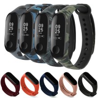 For Xiaomi Mi Band 4 3 Strap Replacement Wrist Straps Bracelets Silicone Watch Band for Xiaomi MI Ba